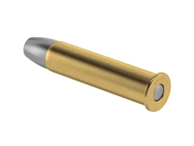 Bullet 45-70 Low-poly 3D model