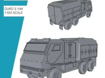 Duro 3 Yak Bundeswehr 3D print model