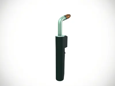 MIG Welding Gun Low-poly 3D model