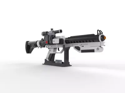  F-11D Blaster - Star Wars - Commercial - Printable - STL 3D print model