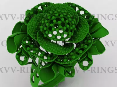 NEW TURKISH RINGS LOT XVSS-21 TO 30 3D print model