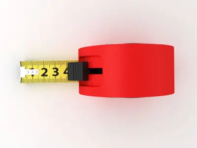 Measuring tape 3d model   3D model