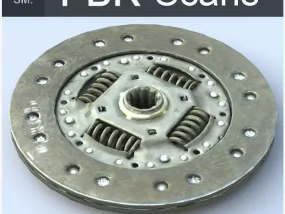 Clutch LUK Low SM Low-poly 3D model