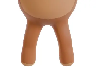 3D model of a cartoon bear Free 3D model