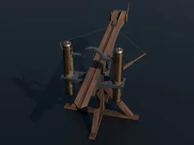 Ancient Roman Scorpio Low-poly 3D model