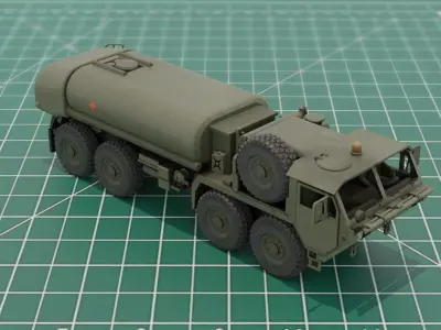 M978A4 HEMTT Tanker Truck 3D Print 3D print model