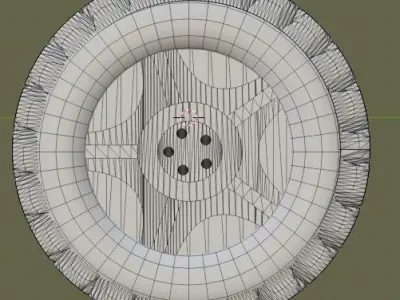 Wheel 3D 3D model