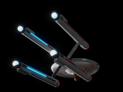 Hamilcar Class Cruiser Free 3D model