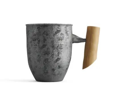 Rustic Vintage Glass 3D model