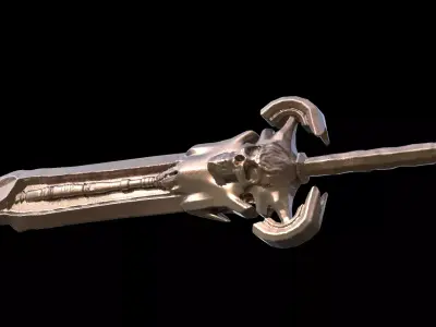 Grim Reaper Claymore 1 3D 3D model