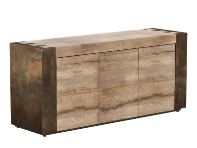 Telluride Media Console 3D model