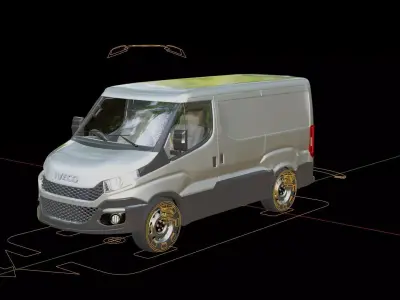 Iveco Daily L1H1 Cargo Van 3D model