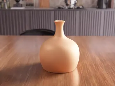 Water Pitcher Vase 002 3D print model
