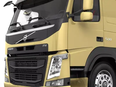VOLVO FM 6X2 BoxTruck 3D model