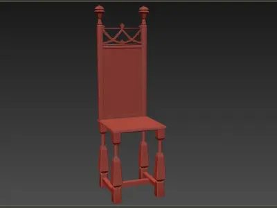 Medieval Rustic Low-poly 3D model
