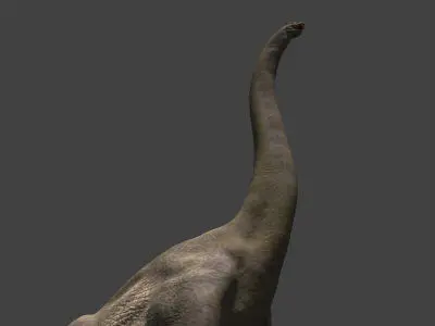 Brachiosaur Jurassic Park - 3d model a 3D model