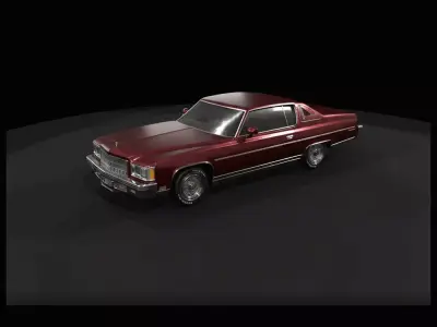 1-87 1976 Chevrolet Caprice Print Ready STL 3D print model