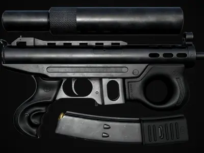 Agram 2000 - Game Ready PBR Asset Low-poly 3D model