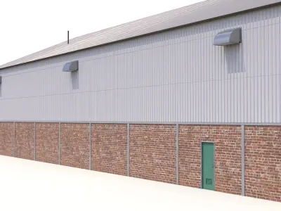  6 Industrial Buildings Collection PBR 