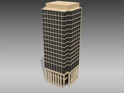 Commercial Building 012 3D model