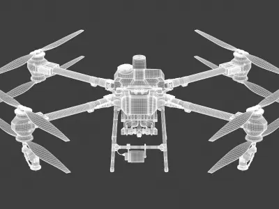 DJI Agras T50 Drone 3D model