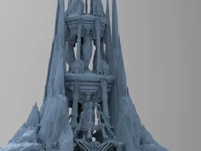 Dagoth City 3 3D model