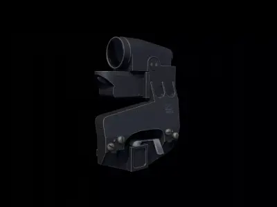 1P63 Obzor Optic Low-poly 3D model