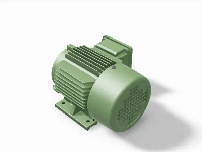 80 B3 Left - Free Inventor ipt 3D model Free 3D model