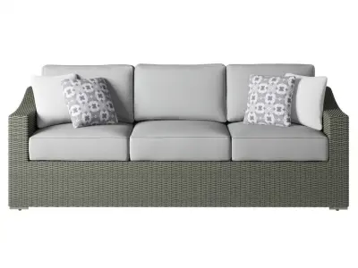 OVE Victoria Conv 4PC II Sofa 3D model