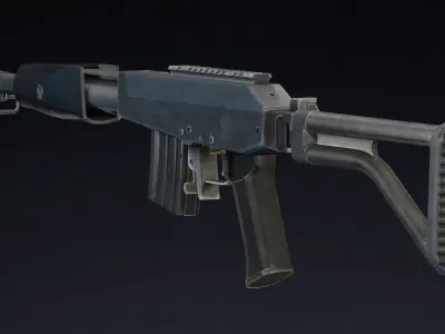 Vektor H5 Low Poly Realistic Low-poly 3D model