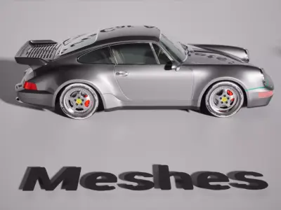 ArchViz Car Assets P23 - Unreal Engine 5 3D model