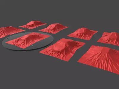 Car Motorbike Presentation Sheet Pack 3D model