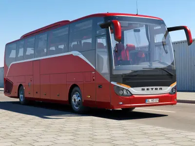 Setra S 515 HD 3D model