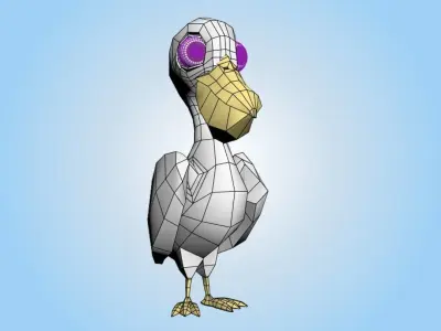 Pelican 3D model