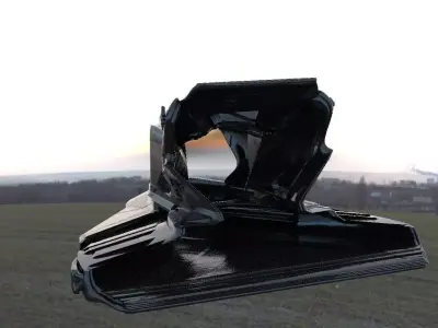 Hover Vehicle 3D model