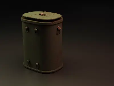Military Crate Free 3D model