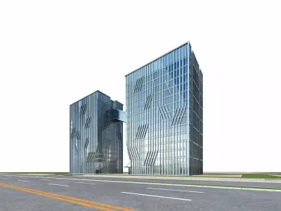 Office Building 3D model 409