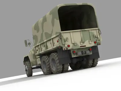 WW2 Truck M-35 3D model