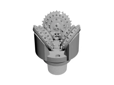 Tricone Drill Bit 3D model