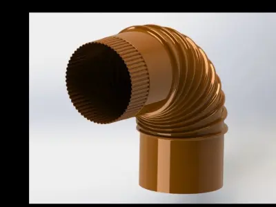 Elbow 90 Degree 3D model by spaske85