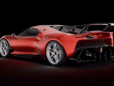Ferrari P80C 2019 3D model