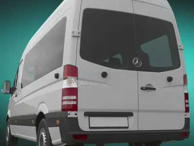 Mercedes-Benz Sprinter Passenger L2H2 3D model