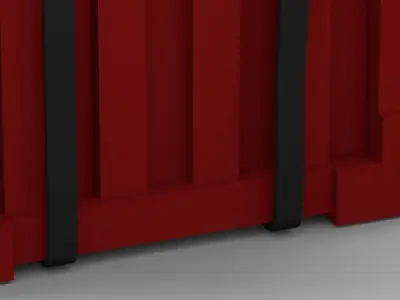 Pubg Airdrop With Parachute 3D model