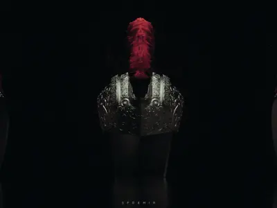 Roman Helmet 3D Model 3D model