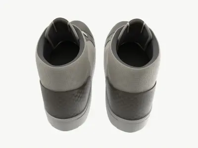High-top Sneakers 3D model