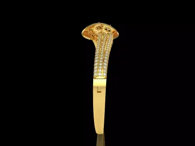 Art Deco Bracelet 25 3D print model