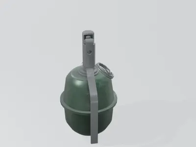 Free Grenade Rgd-5 Free low-poly 3D model