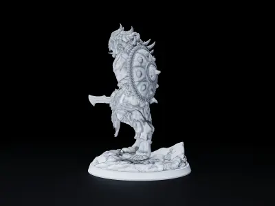 tanarukk warrior v5 3D print model purchase