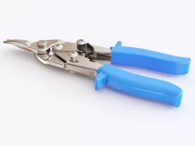 Scissors for metal 3D model