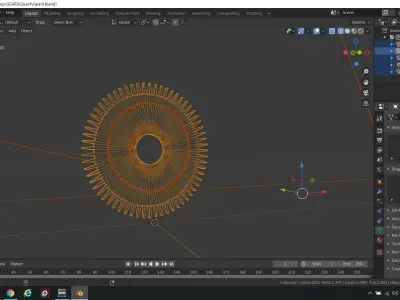 gear part 3D model get